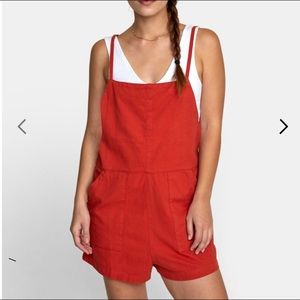 Orange RVCA Johan Lounge Romper